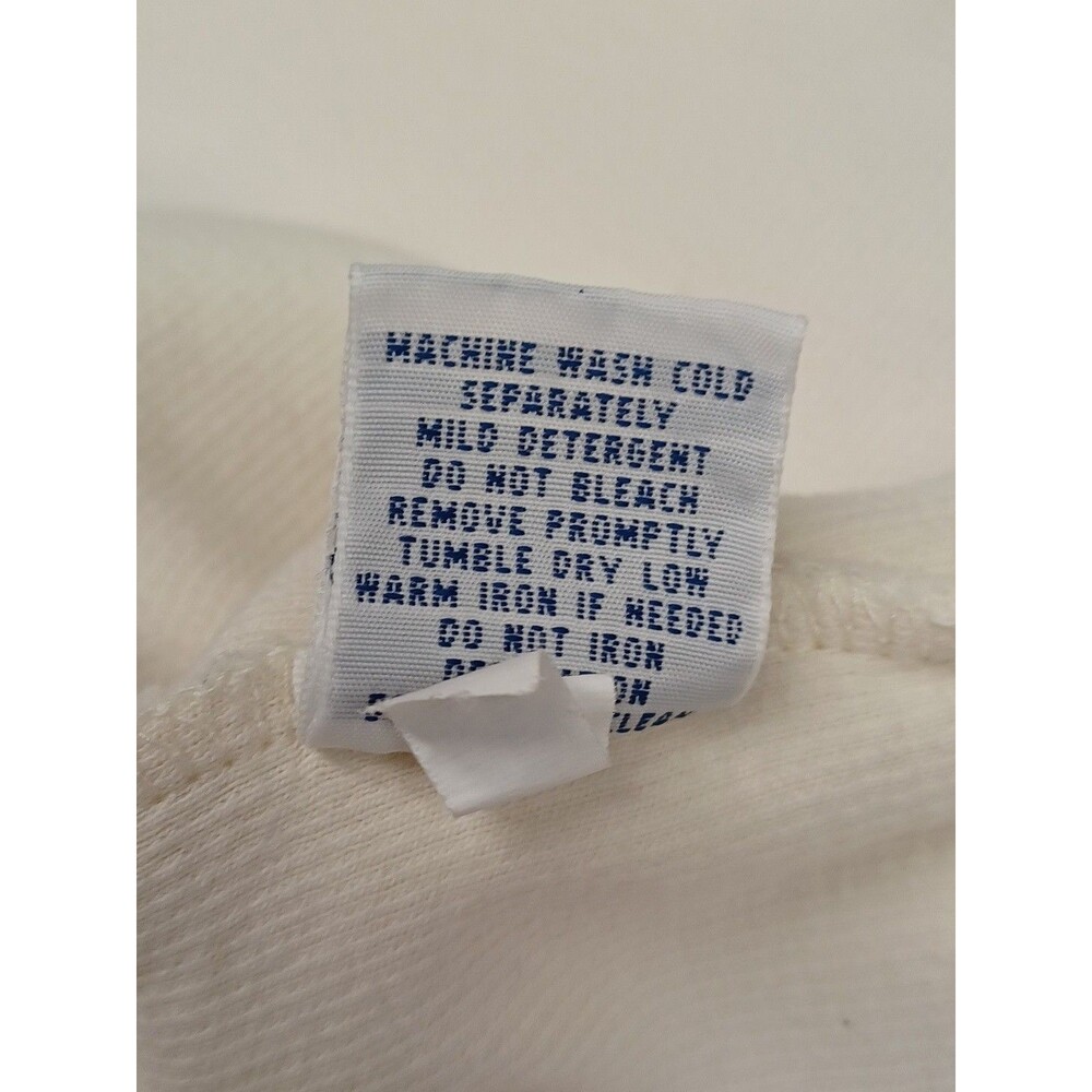 Polo Ralph Lauren Ivory Pullover Zip Henley Mens XL - Picture 11 of 11